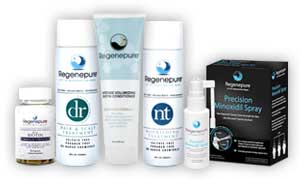 Regenepure Complete Products Line For Hair Loss Solution